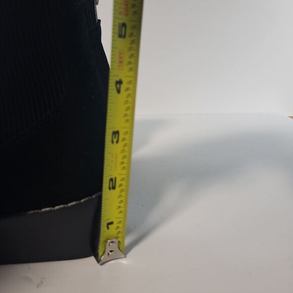 Donald Pliner Gazzi Black Suede Ankle Booties Boots Size 6.5 M - Picture 6 of 14